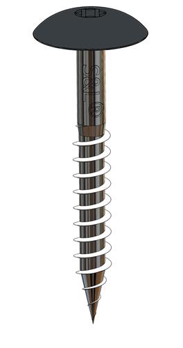 Trespaschroeven 3,8 x 35 mm RAL 7016. 100 stuks