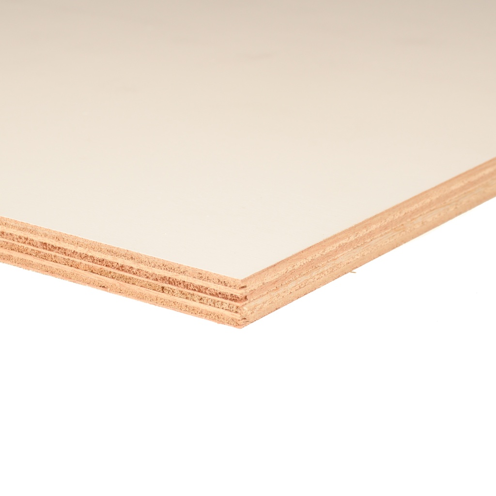 EtiPrime Ext Okoume 3100 x 1530 x 12 mm KOMO 10jr garantie 80Mu wit gegrond - FSC 100%