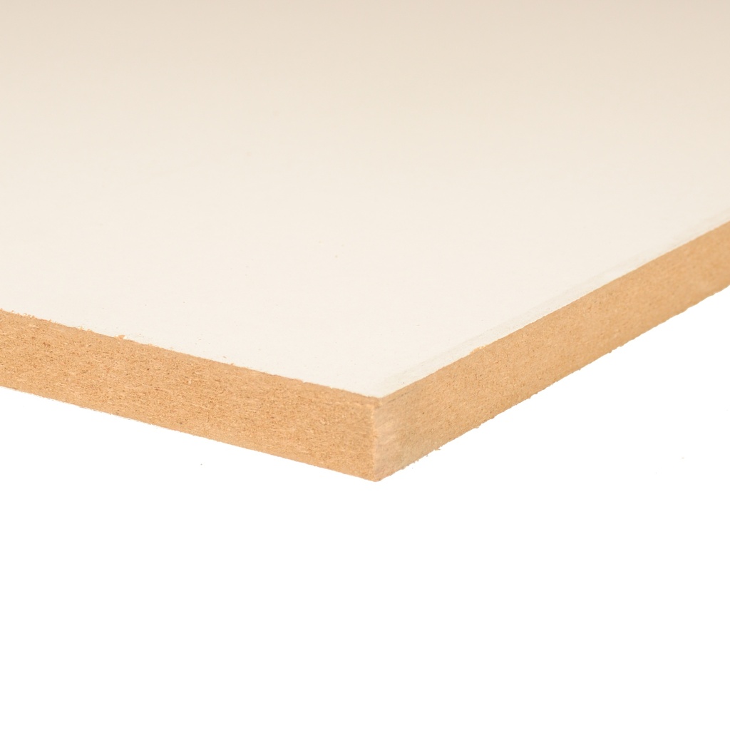 MDF Grondeerfolie wit E1 2440 x 1220 x 12 mm