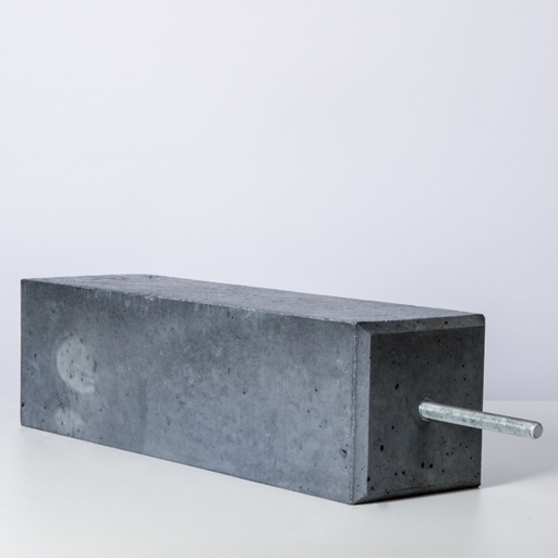 [2305348] Betonpoer 170 x 170 mm met facet incl verstelbare plaat