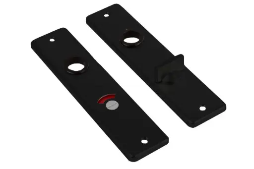 [2600149] Kortschild type 180/41 t.b.v. WC bad 8/63 Zwart