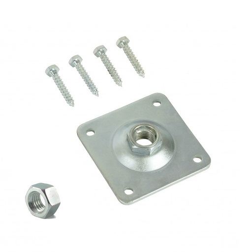 [2403014] Stelplaatje tbv betoenpoer incl. moer