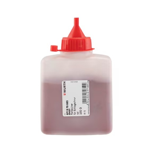 [2302019] Slaglijn krijtstof rood