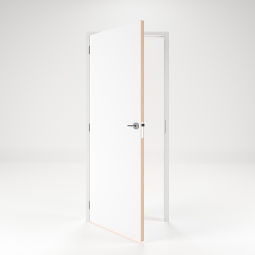 [2302115] Deur kozijn combinatie 88x211,5 links kozijn vuren wit 56x120 - 70% PEFC